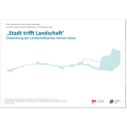 Gesamtkonzept Landschaftsachse Horner Geest 
